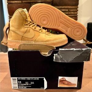 Nike Air Force 1 High ‘07 LV8 WB “Flax” / Sz. 11 / NDS